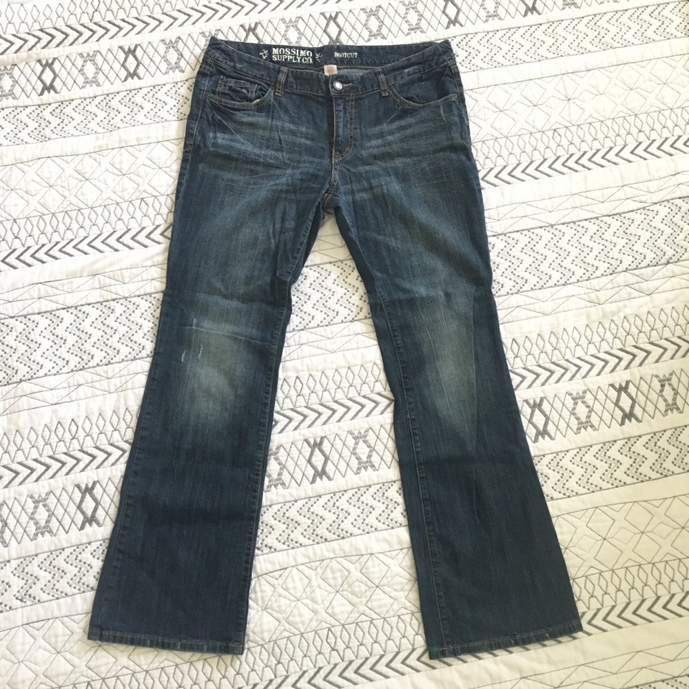 Mossimo Indigo Rugged Wash Flare